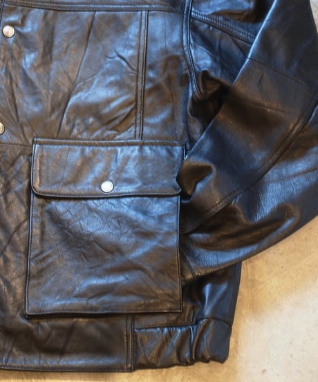 "MODEM DESIGN" Recycle Leather Jacket