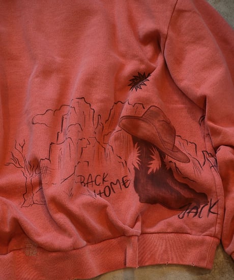 "work of art KENDAI" Half Zip Sweat Shirts