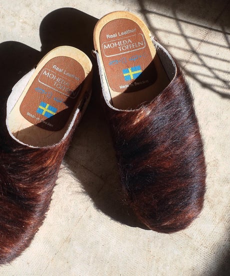 "MOHEDA TOFFELN" Pony Sabo Sandal(Used)