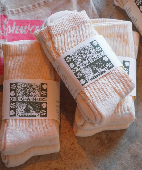 "ORGANIC THREDS" Regular Crew 3P Socks