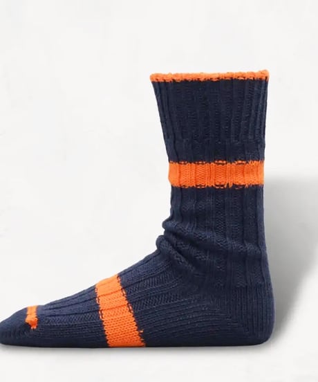 "SHOWATABE" by BRU NA BOINNE Denim Style Two-Tone Socks