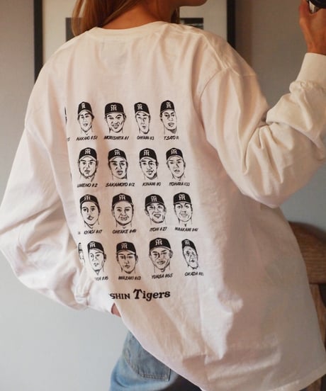 "HANSHIN tigers×JHANKSON"6.0 Long Sleeve Tee