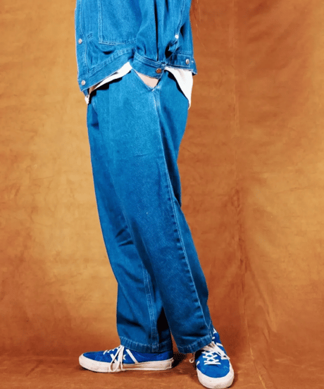 "Nasngwam"×”GOHEMP"LUMBER DENIM PANTS(Used Wash)