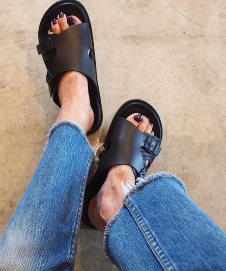 "SUBLIME" Evaer Sandals[Black]