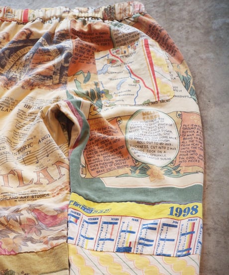 "Mr.RemakeMan."Vintage Tapestry Remake Easy Pants.④[Size:3(L)]