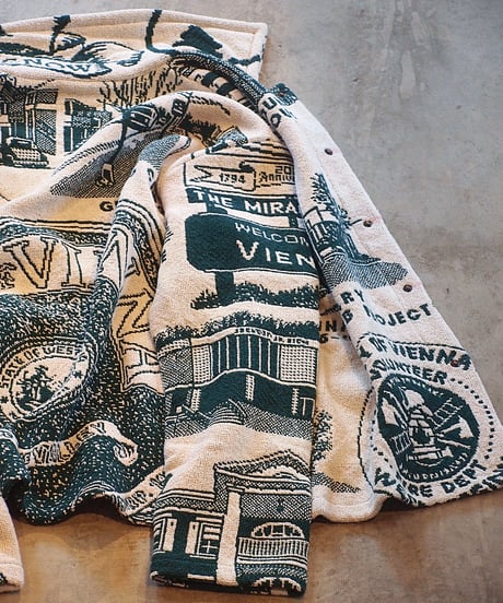"Big P. Remake Product" U.S. Rug Remake Jacket