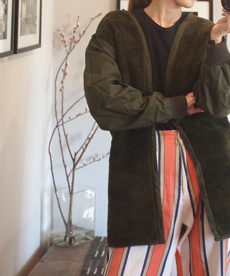 "DUTCH ARMY" Parka Coat Boa Liner[DEAD STOCK]