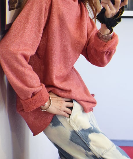 "GOOD ON" Cut Off Fleece[Reversible]