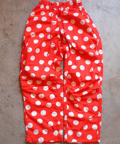 "IMPRESTORE" Polka Dot Trousers/Shorts[RED]