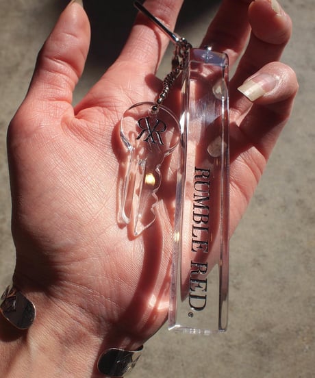 "RUMBLE RED" Key Chain