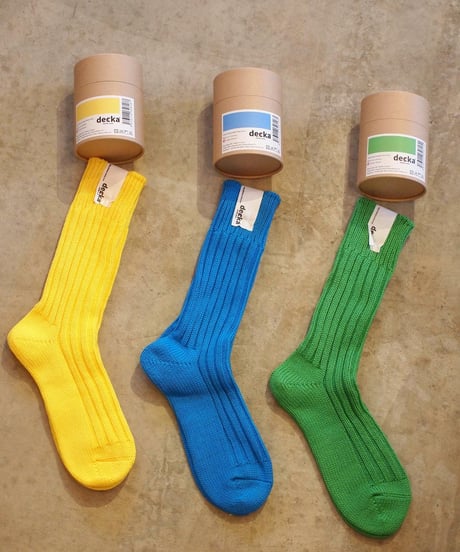 "decka Quality Socks " Cased Heavyweight Plain Socks