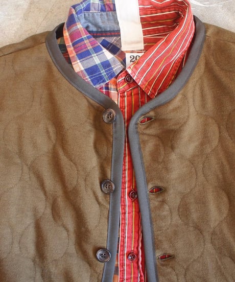 "SPINNER BAIT"Military Quilt Cardigan