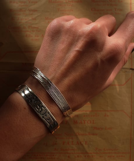 "NAVAJO"Sterling Liquid Silver Bracelet