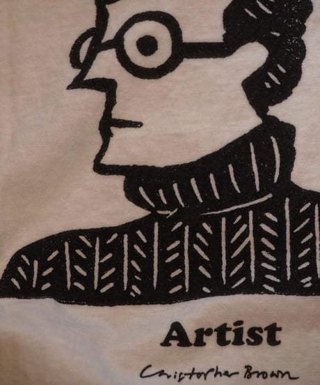 "CHRISTOPHER BROWN" Short Sleeve Tee