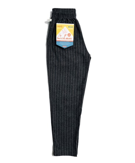 "COOKMAN" Chef Pants Wool Mix Stripe
