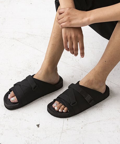 "SUBLIME"ECO SUEDE RIPPER SANDAL