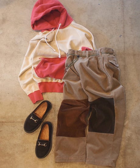 "GOOD ON" Ringer Pull Over Hood Sweat