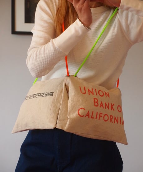 "REMAKE" US BANK COIN BAG Sacoche[①]
