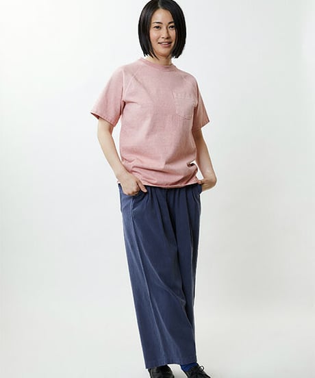 "GOOD ON" S/S HEAVY RAGLAN POCKET TEE