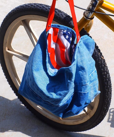 "Made by SUNNY SIDE UP" 2way Denim Bag