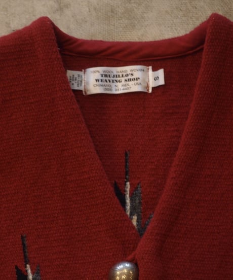 "TRUJILLO'S" CHIMAYO VEST