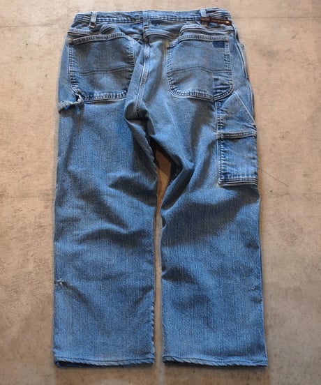 "SUNNY SIDE UP" Re Denim Painter Pants