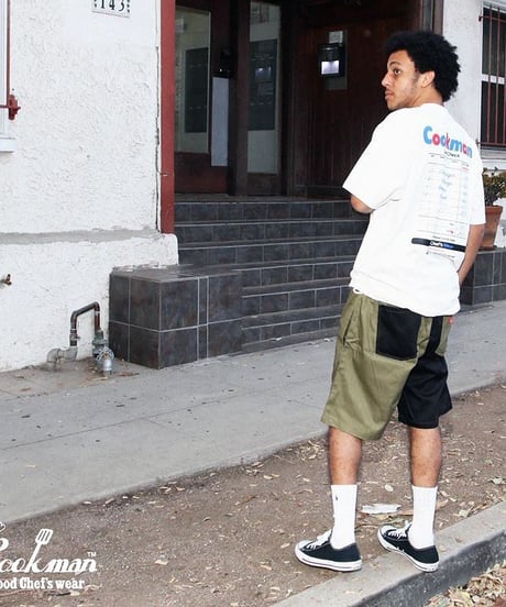 "COOKMAN"Chef Short Pants[Crazy Pattern Chill]