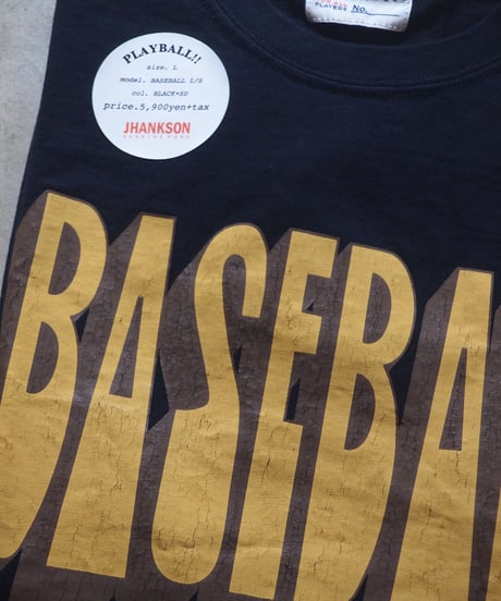 再入荷！"JHANKSON" Baseball L/S Tee