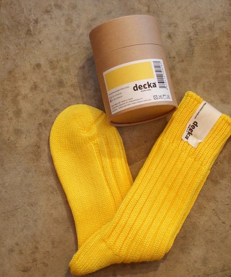 "decka Quality Socks " Cased Heavyweight Plain Socks