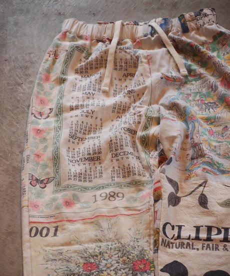 "Mr.RemakeMan."Vintage Tapestry Remake Easy Pants.①[Size:2(M)]
