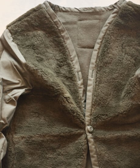 "DUTCH ARMY" Parka Coat Boa Liner[DEAD STOCK]