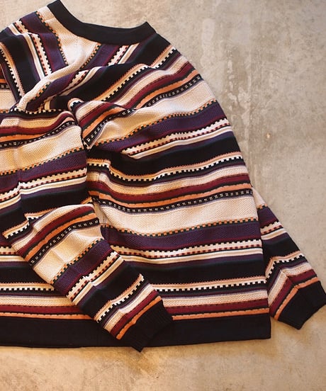 "Nasngwam" 90's BORDER KNIT