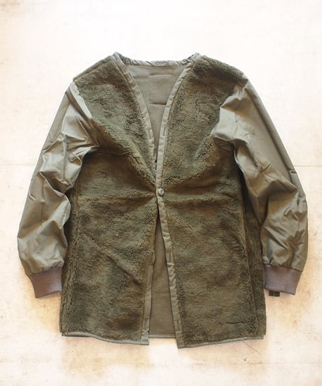 "DUTCH ARMY" Parka Coat Boa Liner[DEAD STOCK]