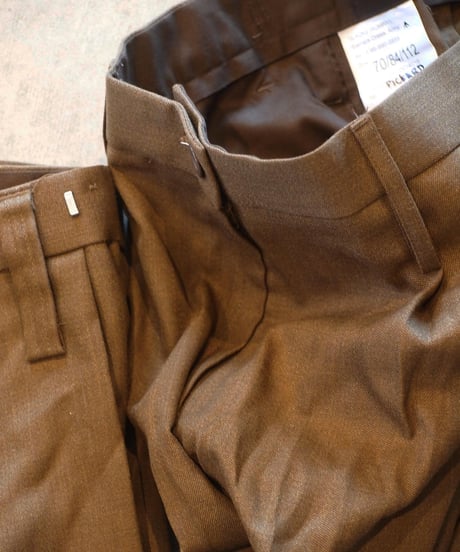 "BRITISH ARMY" Barrack Dress Trousers