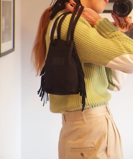 "Nasngwam" Deerskin Tequila Bag