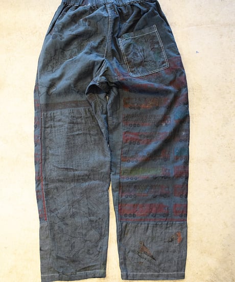 "Mr.Remake man" Used Tapestry Remake Easy Pants[Size:3(L)]