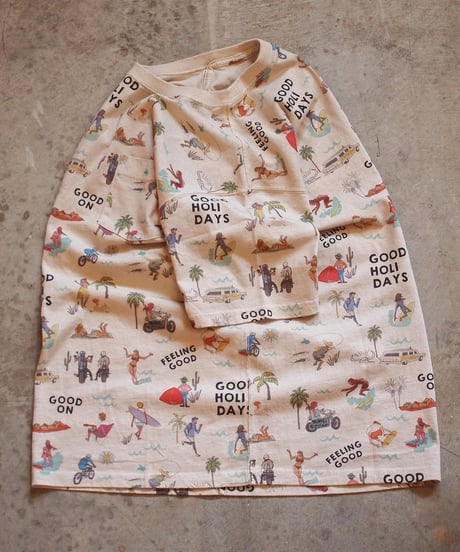 "GOOD ON" 「GOOD HOLIDAY」Short Sleeve Pocket Tee