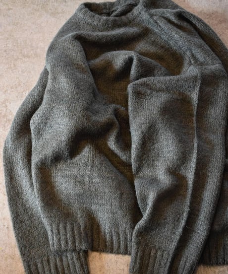 "MODEM DESIGN" Mohair Mix Crew Knit