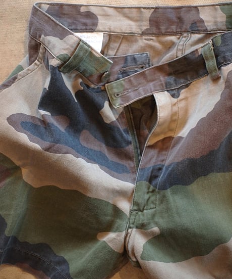 "FRENCH ARMY"CCE Camo Shorts