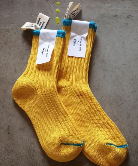 "ORDINARY FITS"×decka 「M.A.P.」Socks