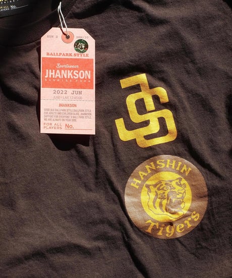 "HANSHIN tigers×JHANKSON"6.0 Long Sleeve Tee