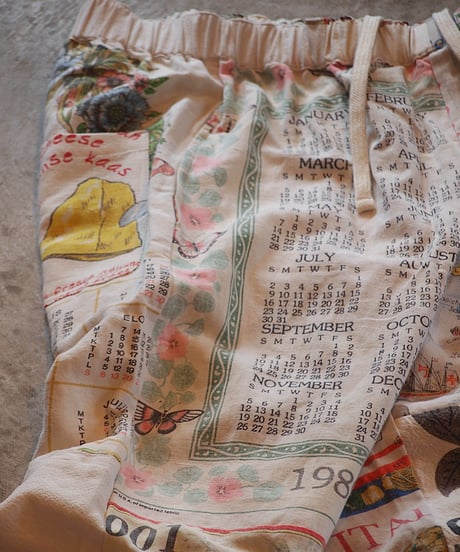 "Mr.RemakeMan."Vintage Tapestry Remake Easy Pants.①[Size:2(M)]