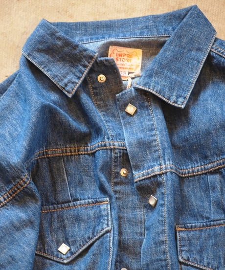 "IMPRESTORE"6.5oz Denim Western Short Jacket「LORRAINE」