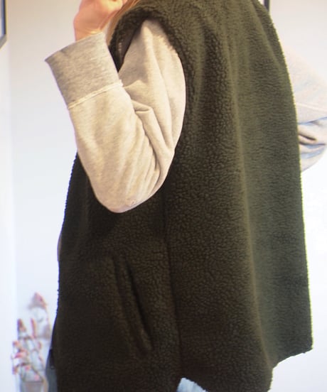 "MODEM DESIGN" Stand Collar Jacket with Liner