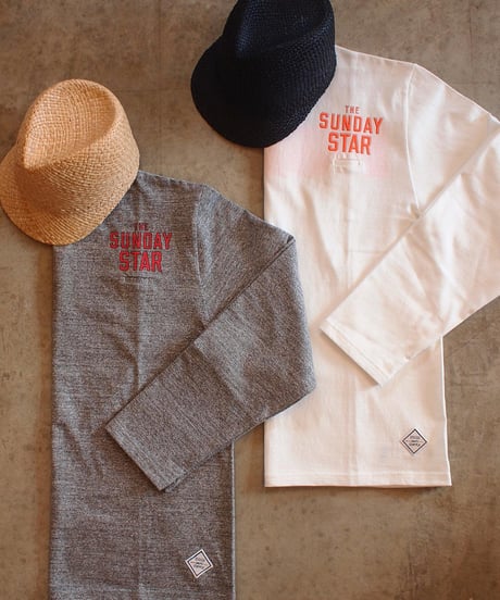 "RIDING HIGH " 「GOOD -DAYS- SUPPLY,SUNDAY STAR」 Loop Wheel T-SHIRT