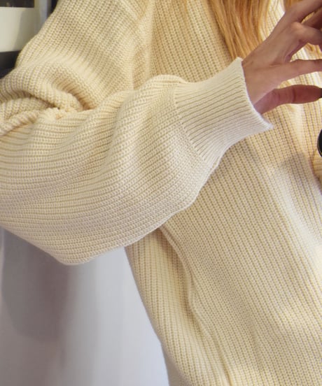 "BINGHAMTON Knitting Company" Shaker Pullover