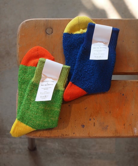 "SHOWATABE"×BRUNABOINNE" Textured Cotton Socks
