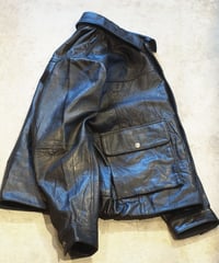 "MODEM DESIGN" Recycle Leather Jacket