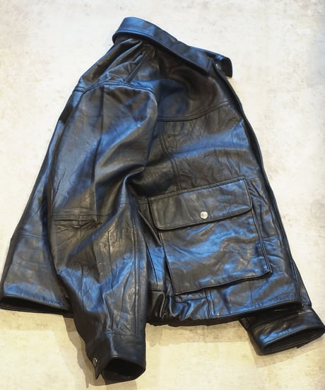 "MODEM DESIGN" Recycle Leather Jacket
