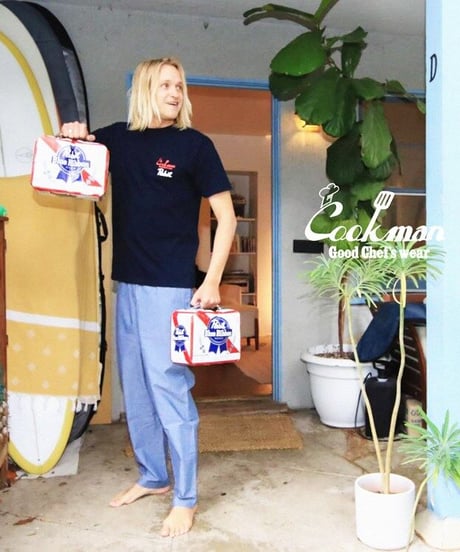 "COOKMAN" Chef Pants [Chambray Light Blue]